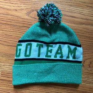 Green “GO TEAM” Beanie | Primark